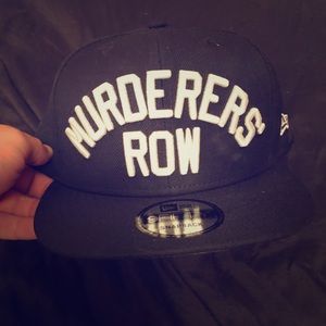 Murderers row yankee snapback